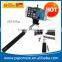 Extendable Handheld Selfie Self Phone Stick Monopod 3.5mm Wired w/ Remote Button