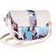 Ladies chromatic camouflage PU trendy sling bags