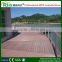 Plastic composite decking floor for outdoor garden walkway floor with good price wood plastic composite decks