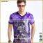 High Quality All Over Sublimation printed Men's Polyester T-Shirts