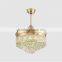 42 inch crystal ceiling fan with light LED