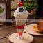 wholesale cheap sundae cake towel cake towel sundae shape gifts