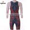 New stylish full Italy ink sublimation sport wear comfortable triathlon wetsuit