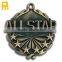 Promotional gifts Antique copper plated metal custom medal
