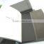 high quality grey thermo pu leather diary customized