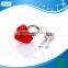Promotional Red Heart Shape Mini Diary Lock and Key Quality Choice Most Popular