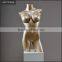 wood arms mannequin with head lower body female torso big