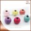 Round beads wooden crafts 20mm candy colors 5 pcs for jewelry bracelet and necklace                        
                                                Quality Choice