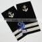 Navy Epaulettes | Pilot Epaulettes | Marine Epaulettes | Navy Uniform Epaulettes with Silver French Braids