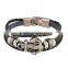 2016 Fashion jewelry cheap handmade leather bracelet