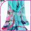 New design women printed beach towel spring style georgette fabric
