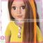 Long doll wigs suit american dolls, 18 inch american girl doll fiber wigs