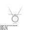 XXL208 925 Silver Pendant with CZ Stones bling for birthday gift