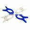 2016 new Tulip design 3pieces soft grip pegs with PP material ISO certificate plastic clothes