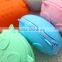 New Arrival Bright Coloured Silicone Owl Zip Bag Purse Coin Holder Cheapest