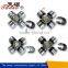 High speed cross-axle universal coupling