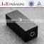 Matte black different shaped drawer wine gift box