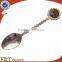 custom funny engraved metal silver cast iron spoon with printed logo