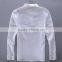 Europe new fashion white long sleeve casual shirt for men