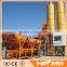 HZS50 Concrete Batching Mixing Plant with cement silo