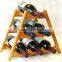 2015 Original Bamboo 10 Bottle Wine Rack Original Design Bamboo/wood Wine Display Rack Wine Stand Wholesale