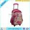 fairy tale rolling school backpack for primary school chiildren