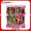 11.5" non B/O beauty fashion doll with accessories