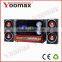 China supply glass panel with USB,SD 2.1 home theater speaker with remote