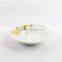 Porcelain soup plate with full design ceramic plate