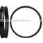 Toray T800 Full Carbon Fiber Fat Bike Wheelset/Rim, 80/90/100mm 25mm Super Light Clincher Fat Bike Snow Bike Rim/Wheelset
