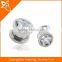TP01019 Hand polished piercing ear plug , stainless steel zircon ear tunnel