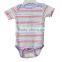 Cheap wholsale cotton fabric type baby clothes bodysuit set