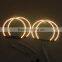 42 smd led halo rings 5050 remote control rgb led angel eyes for bmw E60 E36 E38