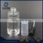 Fancy 50ml clear pump sprayer glass perfume bottle