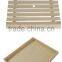 Wholesale cheap natural wood bread tray