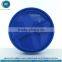 Hot sale plastic blue formula can cap with built-in spoon with FSSC 22000 certified by GMP standard plant-with patent