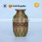2016 personal customize ceramic artwork delicate bottle with bamboo cover