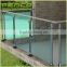 Modern Designs Free Standing Metal Interior Frameless outdoor glass railing