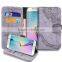 pu Leather Case for Samsung Galaxy s6 Edge,map Painting Case for Samsung,stand Cover for Samsung