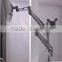 Powder Coated Aluminum Dual Lcd Monitor Stand Bracket Arm