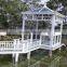 outdoor aluminum frame doubl lamp for gazebo kits