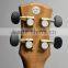 2016 New Design Concert Size Ebony Handmade ukulele with Armrest