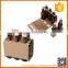 12 pack corrugated paper beer box