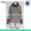 ladies autumn season pullover lapel sweater