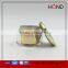 Hotsale Screen Stamp Capacity 20g 40g 60g Mushroom Emulsion Gold Jar Skincare Cosmetic Jar