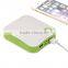 OEM and ODM offered 10400 mah mobile powerbank for iphone6