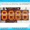 Australia Led digital gas price display 8.8.8.8 (12inch ) R/W/Y/W/B Color