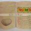 hot sale food grade paper bag brown kraft paper bag