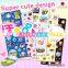 Pretty cartoon sticker printing Hoppe-chan stickers for girl , various forms also available