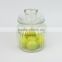 1250ml Aritight Glass Canning Jar with Glass Lid, Glass Candy Jar